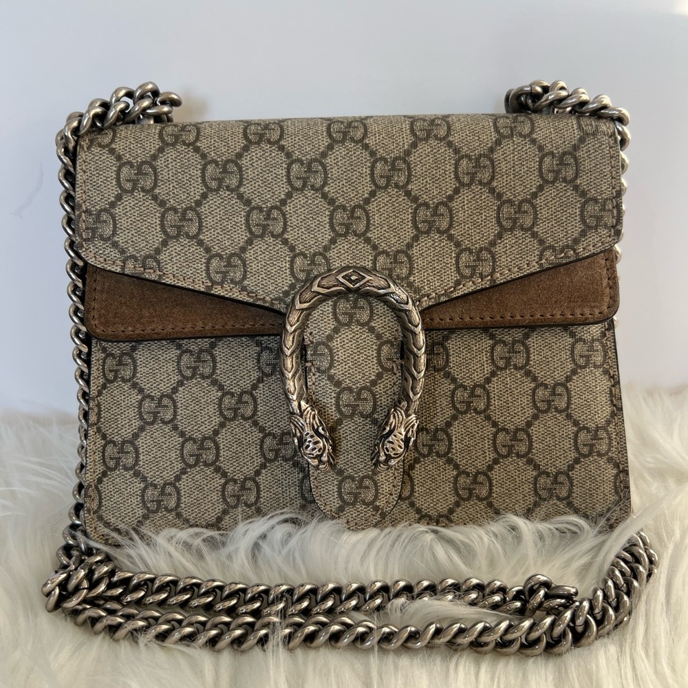 GUCCI GG Supreme Mini Dionysus Bag
